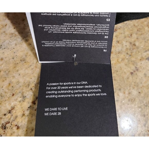 New! Dare 2b Mens M EU 48-50" Lightweight Quick Dry Black DMU355 Cyclical Short - Picture 16 of 16